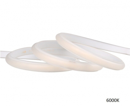 Banda LED 220V - Banda LED COB 288LED/M • 220V • 9W • 6000K • IP67 • 800lm • 10mm