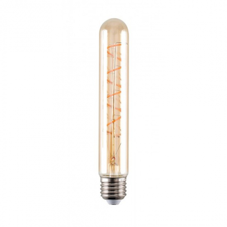 Becuri LED - Bec LED Filament Amber E27/4W/480LM/2500K T30x185
