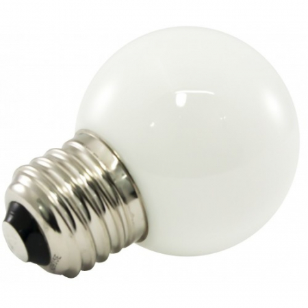 Becuri LED - Bec LED G45 1W Lumina Calda 6500K