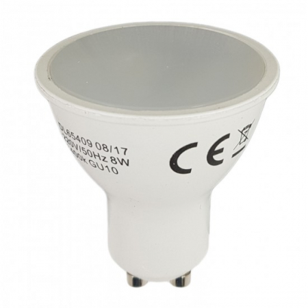 Becuri LED - Bec Led GU10, model R50, 8W=60W, 2700K, lumina calda