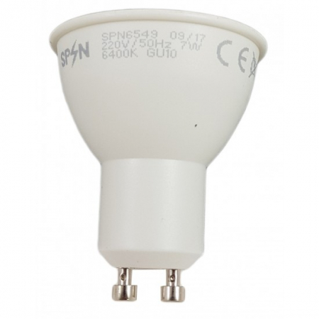 Bec Led GU10, model R50, 8W=60W, 6400K, lumina rece [1]