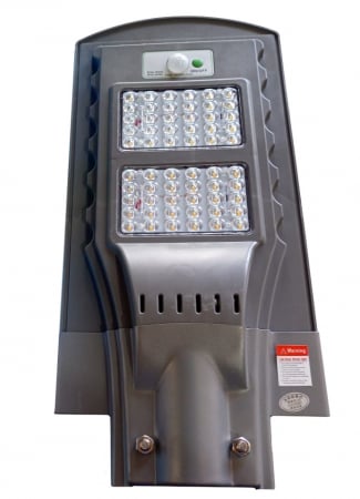 Iluminat Solar - Corp iluminat cu panou solar si senzor, 60W