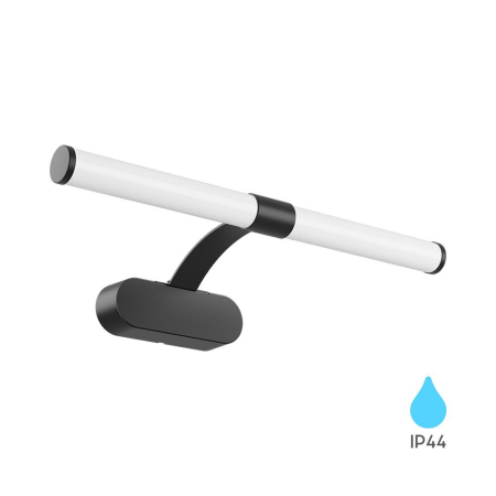 Corpuri LED Baie - CORP LED PT BAIE 7W 4000K 400MM NEGRU IP44 LILY-C