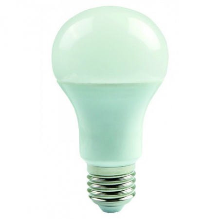 Becuri LED - Bec Led E27, model glob A60, 10W=85W, 6400K, lumina rece, 1100Lm