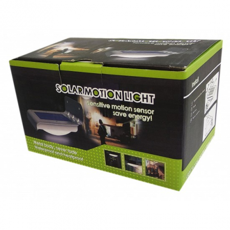 Lampa Perete 0.55W Cu Panou Solar [8]