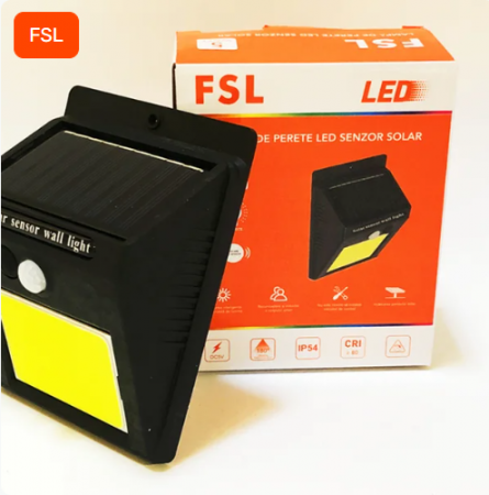 Lampa LED 5W cu incarcare solara si senzor de miscare [1]