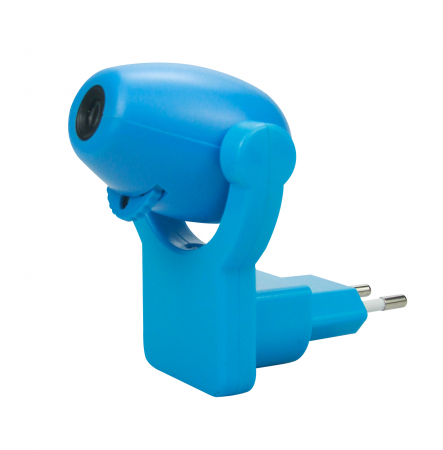 Lampa Veghe - Lampa Veghe Led Albastra cu proiectie pentru copii, 0.7W