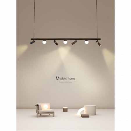 Lustre LED Suspendate - Lustra cu Proiectoare LED Lumina Neutra 4000K
