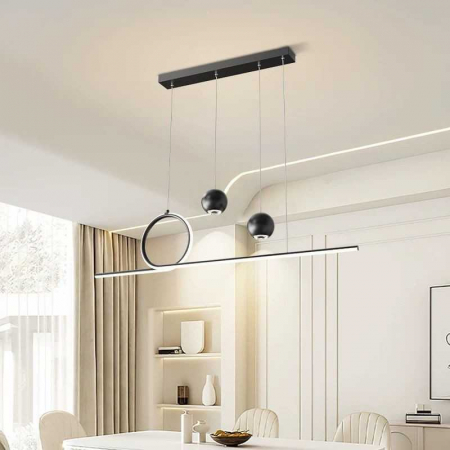 Lustre LED Suspendate - Lustra LED Cu Telecomanda Moderna 3000k/4000/6500k