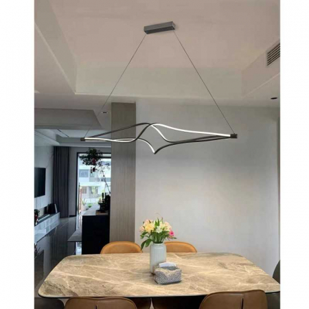 Lustre LED Suspendate - Lustra LED cu Telecomanda wifi 2.4G lumina/rece/calda/neutra intensitate reglabila