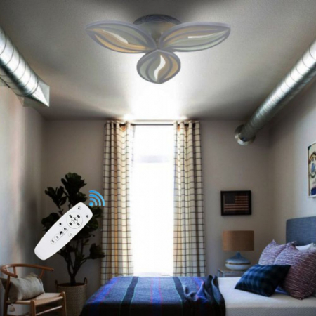 Lustre LED aplicate - LUSTRA LED LIVING 50W 3 BRATE 3 CULORI+IR 480mm x 85