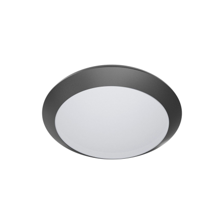 Aplice & Plafoniere - PLAFONIERA CU SENZOR 1xE27 NAPOLI-PC D:270mm IP65 ALB