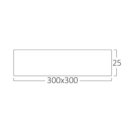 PLAFONIERA LED 26W 3in1 IP40 ALB JADE SQR SLR [1]