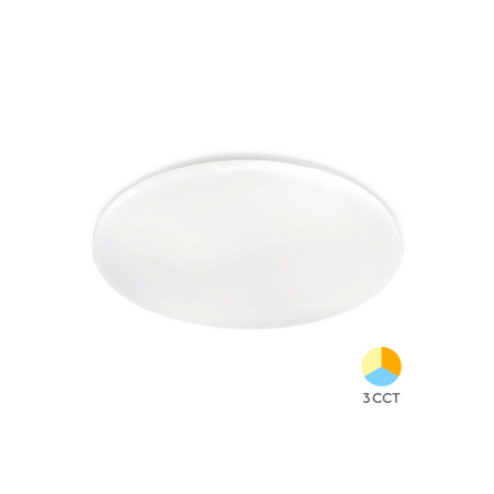Plafoniere LED - PLAFONIERA LED 44W 3in1IP20 JADE RND