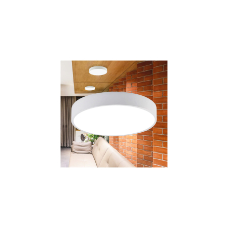 PLAFONIERA LED 45W 3000/4000/6500K ALB BLADE RND [1]