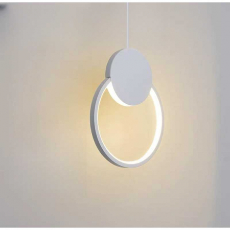 Lustre LED Suspendate - Plafoniera Led Lumina Calda Neutra Rece 12W