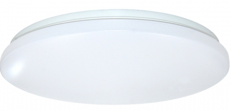 Plafoniere LED - Plafoniera Led Slim Milky 12W=75W, Ø255 mm, 6500K, lumina rece