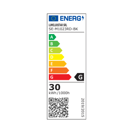 Plafoniera Negru 30W Rotunda Led Lumina Calda Neutra Rece [1]