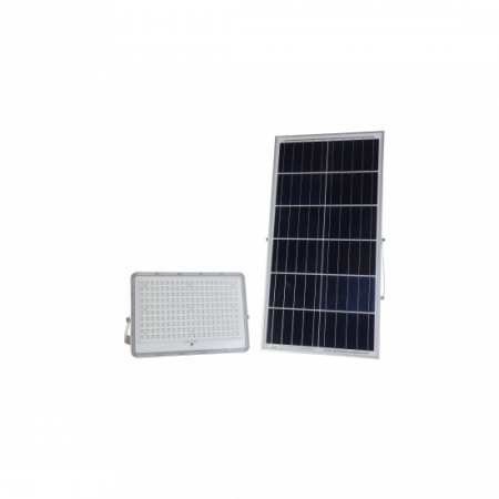 Proiectoare LED - Proiector LED cu Panou Solar si telecomanda 200W/6500k/28000lm