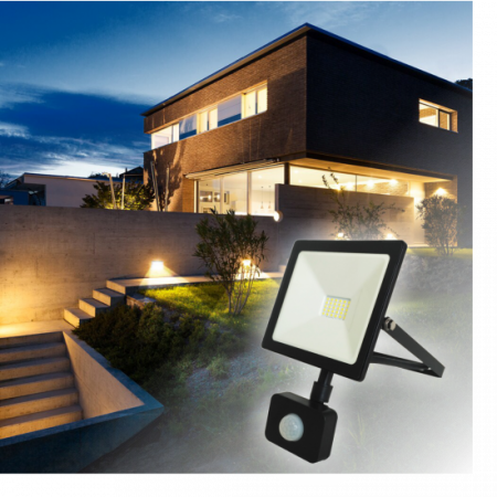Proiector Led SMD Galaxy cu Senzor de Miscare, 30W=150W, 6000K, lumina rece [4]