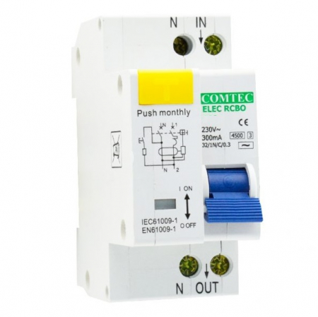 Sigurante Automate - Siguranță Automată Diferentială 20A 1N 0.03 - MF0001-18104