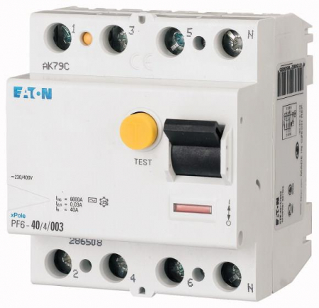 Sigurante Automate - Siguranță Automată Diferentială 25A 3P+N C 30mA EATON