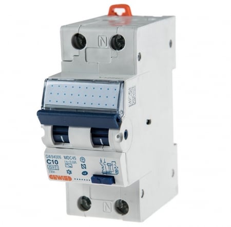 Sigurante Automate - Siguranta automata diferentiala RCBO 10A GW94006