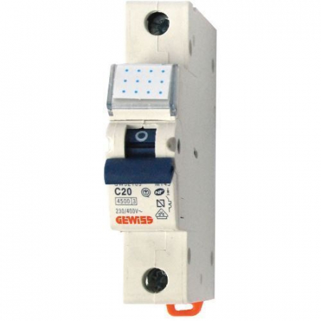 Sigurante Automate - Siguranta automata monopolara 1P 20A GW92109