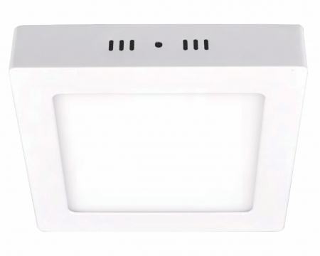 Spoturi LED - Spot Led Patrat 220X220X37mm, aplicat, 18W=150W, 4100K, lumina neutra