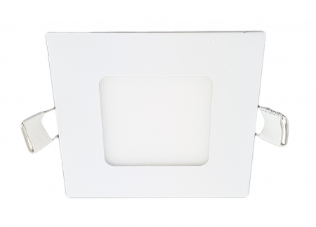 Spoturi - Spot Led Slim Patrat, 85x85 mm, 3W=25W, 2700K, lumina calda