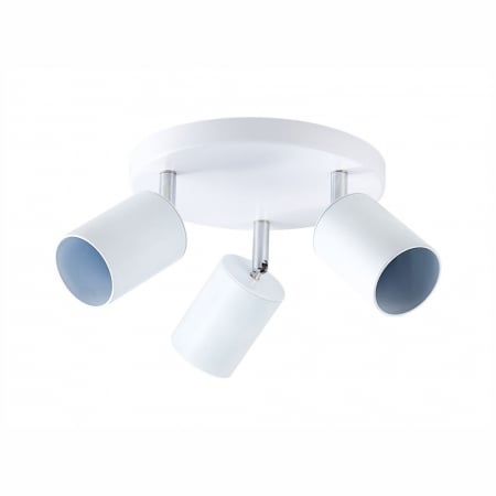 Spoturi LED - Spot Rotund Reglabil Alb 3 X GU10 200mm