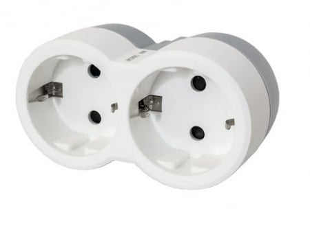 Stechere & Cuple - Triplu stecher cu 2 iesiri frontale LEGRAND 694516