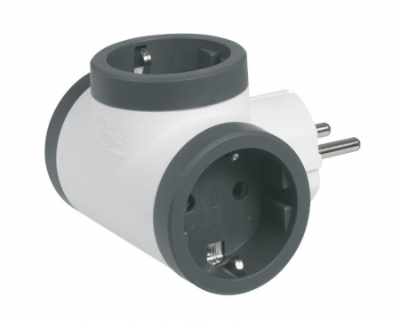 Stechere & Cuple - Triplu stecher cu iesiri laterale LEGRAND 694520