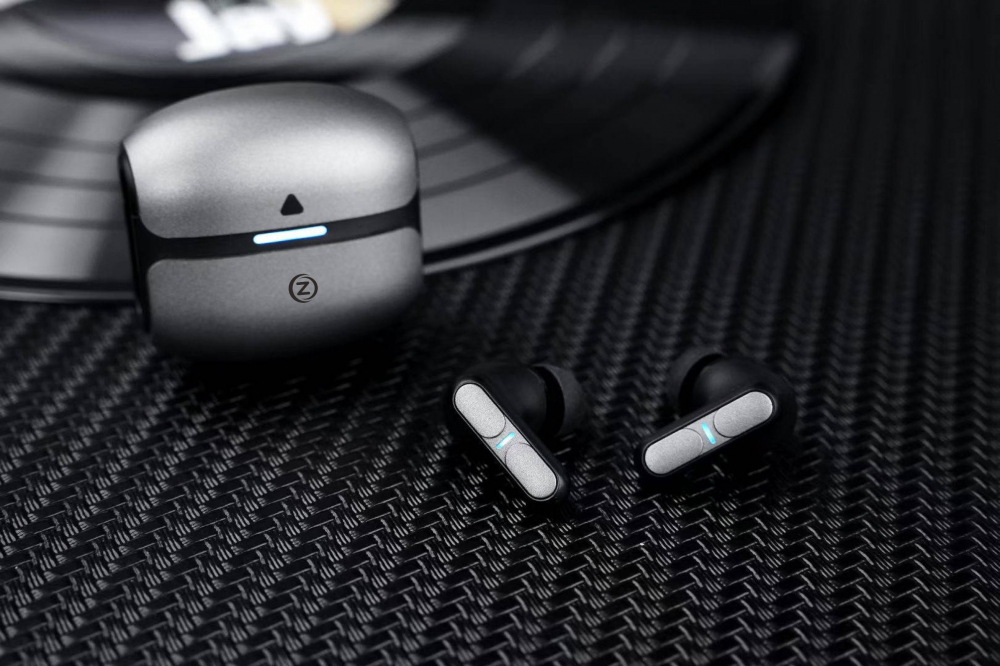 Casti Wireless Audio Zendo® THETA PRO, fara fir, Mod gaming cu efect dinamic, Bluetooth 5.3, Microfon, Control prin atingere, Noise Cancelling, Carcasa magnetica, Rezistente la apa, Latenta redusa, Un [7]
