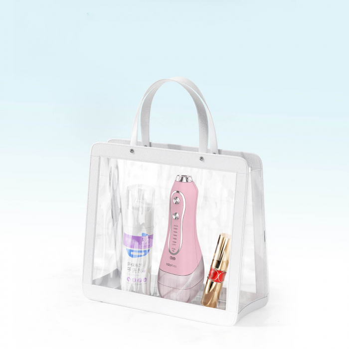 Irigator Oral Profesional pentru Dus Bucal H2ofloss® Premium, 10 duze, 5 trepte de presiune, Baterie 2500mAh, Gravity Ball, 1200 pulsatii/minut, Protectie supraincalzire, Rezistenta la apa IPX7, Geant [8]