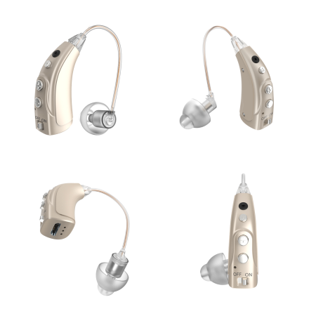 Aparat Auditiv VHP-1714 Premium, Autonomie Acumulator 40h, 4 Olive, Reduce Zgomotul de Fundal, Hipoacuzie Medie-Severa, Chip Digital, 4 Moduri de Functionare, Volum ajustabil, 117dB [4]