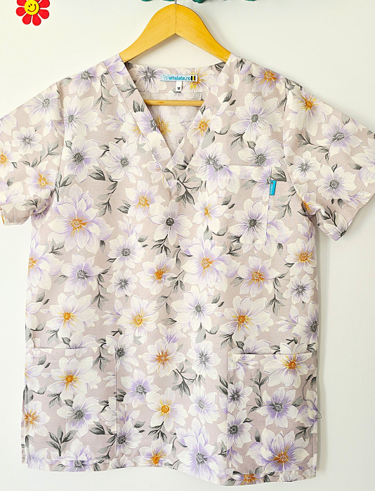 bluza-bumbac-anemone-japoneze-fond-ivoire [5]
