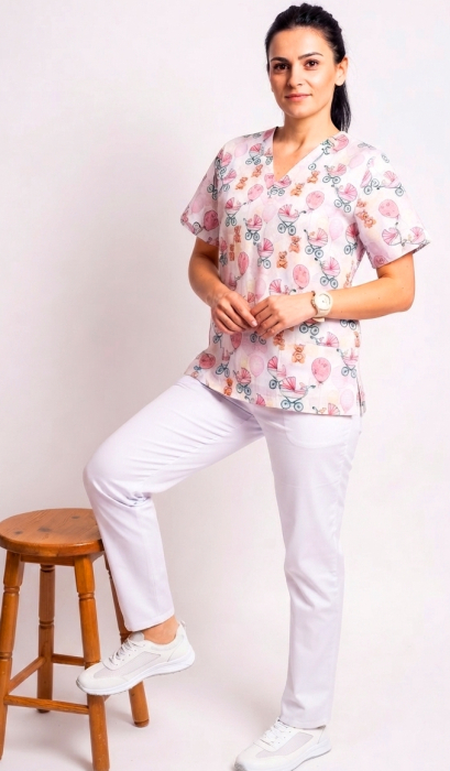 bluza-bumbac-bebe-teddy-si-baloane-roz [6]