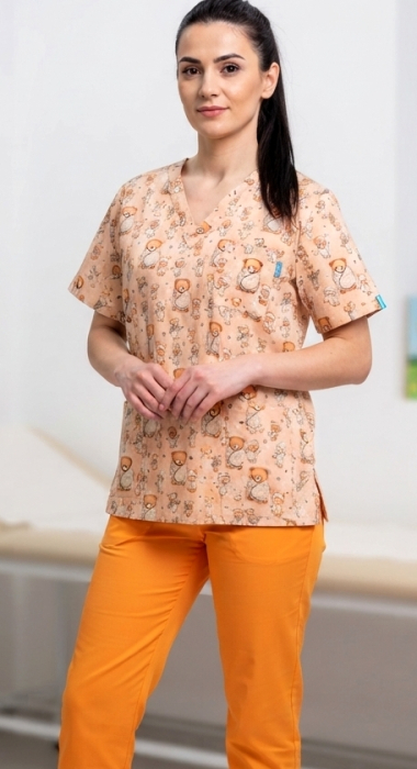 bluza-bumbac-bebe-urs-fond-cappuccino [3]