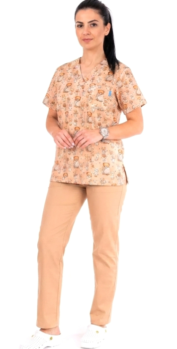 bluza-bumbac-bebe-urs-fond-cappuccino [7]