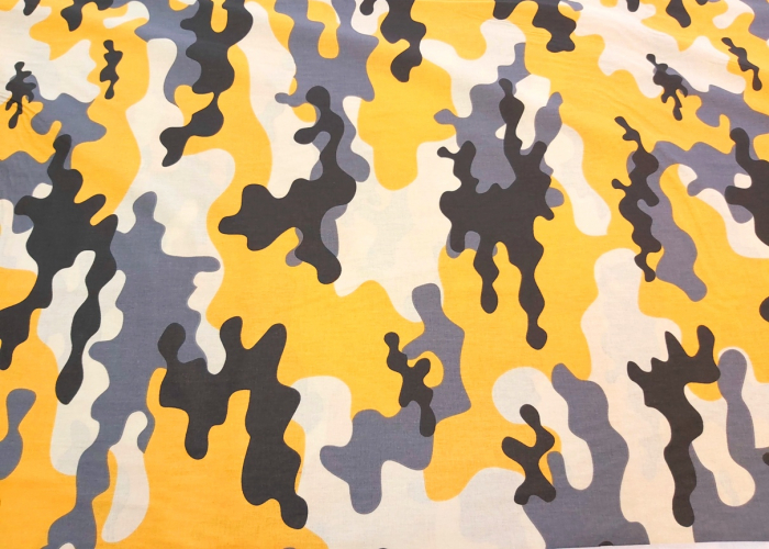 Bluza bumbac Camuflaj galben si gri [5]
