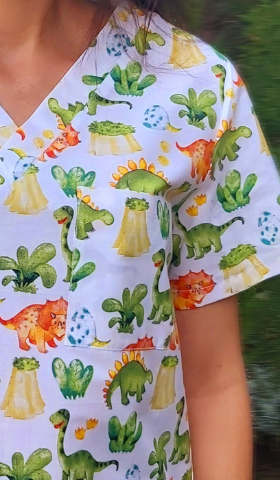 Bluza Bumbac Dino Verde [5]