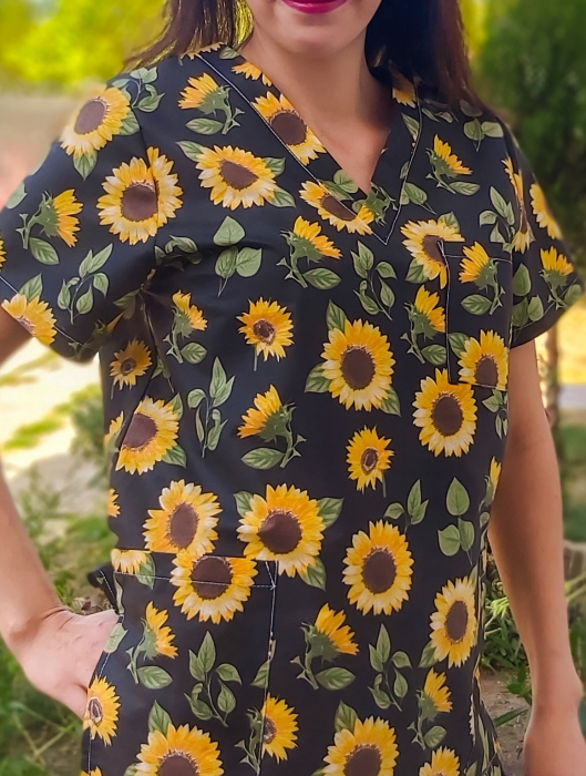 Bluza Bumbac Floarea Soarelui [4]