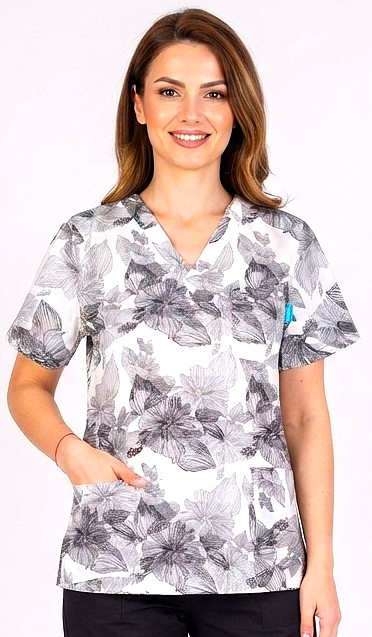 bluza-bumbac-flori-mari-gri-fond-alb [4]