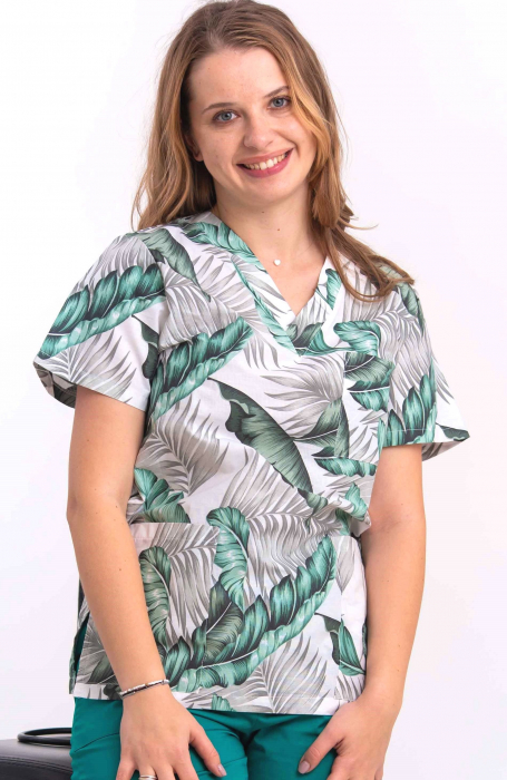 Bluza Bumbac Jungle Verde [2]
