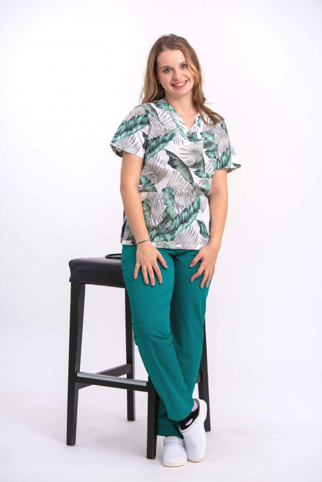 Bluza Bumbac Jungle Verde [3]