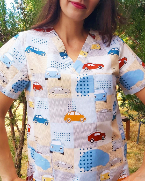 Bluza Bumbac Masinute Canvas [4]