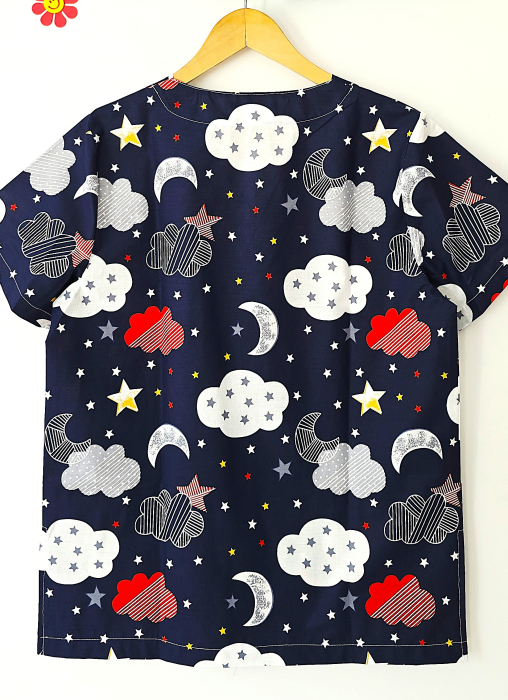 bluza-bumbac-norisori-de-noapte-buna-fond-bleumarin [2]