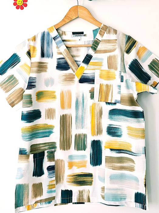 bluza-bumbac-picasso-verde-si-galben [3]