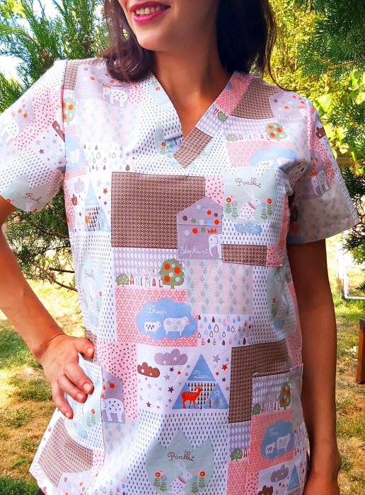 Bluza Bumbac Zoo Canvas [4]